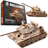 Little Story Drewniane Puzzle Model 3D Czołg T-34-85 World of Tanks 37x14,2x12cm | WOT02