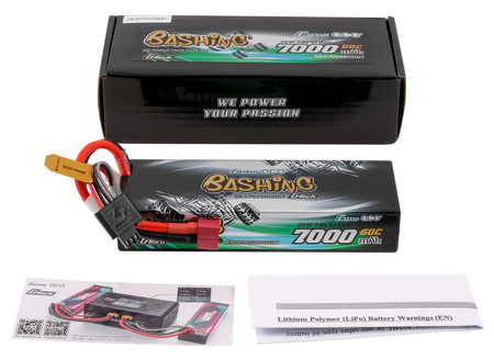 Akumulator LiPo 7000mAh 7,4V 60C 2S1P Dean-T G-Tech Bashing | GEA702S60DGT GENS ACE