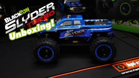 BlackZon Slyder MT Turbo 1/16 4WD 2S Brushless Monster Truck Niebieski | 540209 HPI