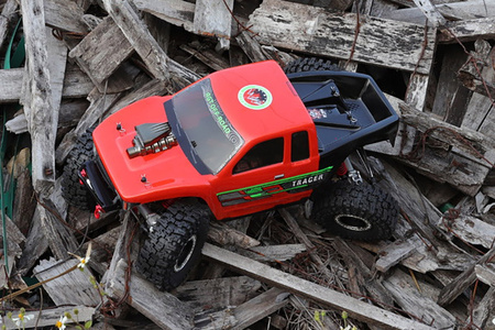 RGT Tracer Crawler 4WS 1/10 Pomarańczowy Samochód Terenowy Zdalnie Sterowany | RGT-EX86180PRO-1