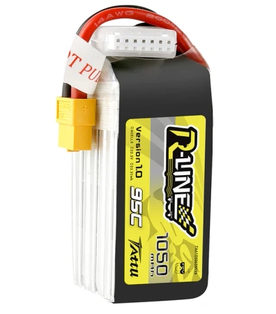 Akumulator LiPo 1050mAh 22,2V 95C 6S1P XT60 R-Line Version 1.0 | TAA10506S95X6 TATTU