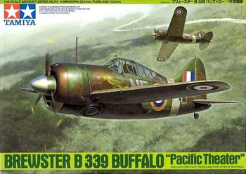 Brewster B-339 Buffalo - Pacific Theatre 1:48 | Tamiya 61094
