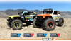 Venture18 U4 Ford Bronco 4400 RTR 4WD 2,4GHz LED 1:18 Crawler Czerwony Samochód Zdalnie Sterowany Model RC | 160887 HPI RACING