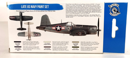 Zestaw farb akrylowych (LATE US NAVY) | HTK-BS05.2 HATAKA