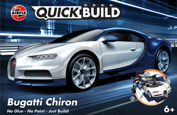 QUICKBUILD Bugatti Chiron Samochód z Klocków | J6044 AIRFIX