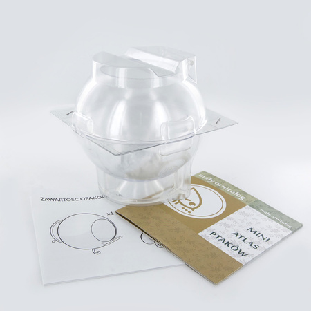 Karmnik Dla Ptaków Zestaw Mały Ornitolog z Przyssawkami Do Okna