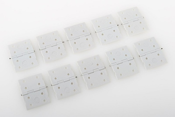 Zawias plastikowy 25x35mm (10szt.) | 124024 MS