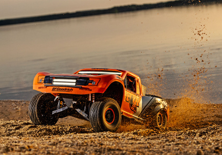 Traxxas Unlimited Desert Racer UDR 1/7 6S 4x4 4WD LED Pomarańczowy Samochód Zdalnie Sterowany Model RC | 85086-4-FOX1