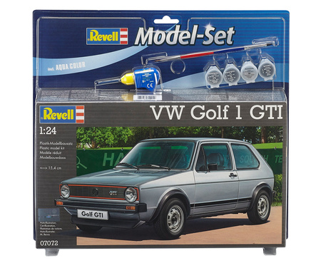 Volkswagen Golf 1 GTI (model set) 1:24 | 67072 REVELL