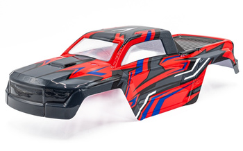 Karoseria Monster Truck Lexan Red Rogue Terra Body Czerwona 1:10 | CA-142 HOBBYTECH