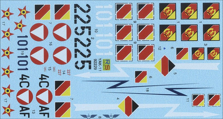 Yak-11 / C-11 "Moose" 1:72 | 92229 RS MODELS