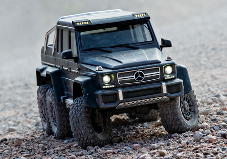 Traxxas TRX-6 Mercedes-Benz G 63 AMG 6X6 1:10 Srebrny Model RC Samochód Zdalnie Sterowany | 88296-4-SLVR