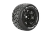 Koła 1/8 Stadium Truck Tire Sport Black (2szt.) | L-T3324B LOUISE RC