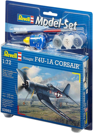 Vought F4U-1A Corsair (model set) 1:72 | 63983 REVELL