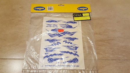 Naklejki Speed Graphics Blue (6,5x16,5cm) - 59723 Carson