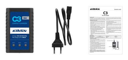 Ładowarka Kavan C3 10W LiPo 2-3S | KAV34.1003