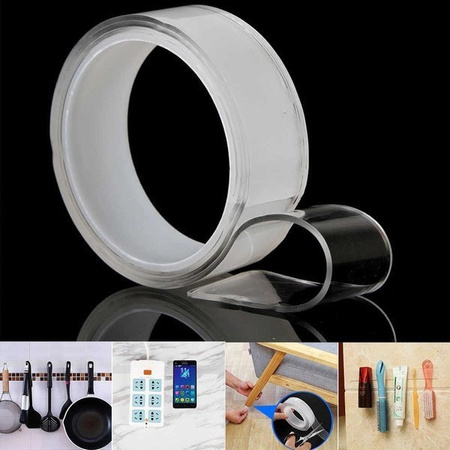 Taśma Żelowa Nano Dwustronna Przezroczysta (2x30x1000mm)