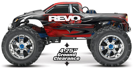Traxxas Revo 3.3 Nitro RC Monster Truck Model Spalinowy Zielony | 53097-3