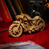 Little Story Drewniane Puzzle Model 3D Motocykl Speedtail Motor 19x7,3x9cm | E020