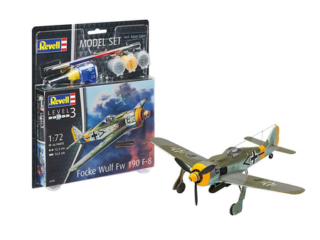 Focke Wulf Fw 190 F-8 (model set) 1:72 | 63898 REVELL