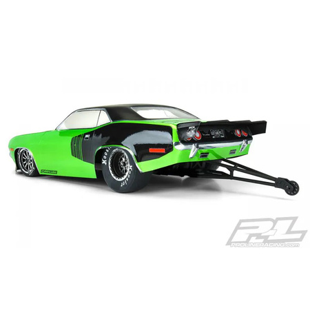 Karoseria 1:10 1972 Plymouth Barracuda Drag Car (przezroczysta) | P355000 PRO-LINE