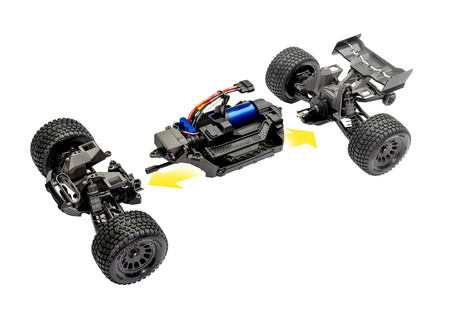 Traxxas Mini XRT VXL-3S 1/12 Samochód Zdalnie Sterowany Niebieski | 108076-1-BLUE