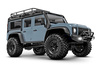 Traxxas TRX-4M Land Rover Defender 1/18 4x4 Crawler RC Jasnoniebieski Samochód Terenowy Zdalnie Sterowany | 97054-1-XBLUE
