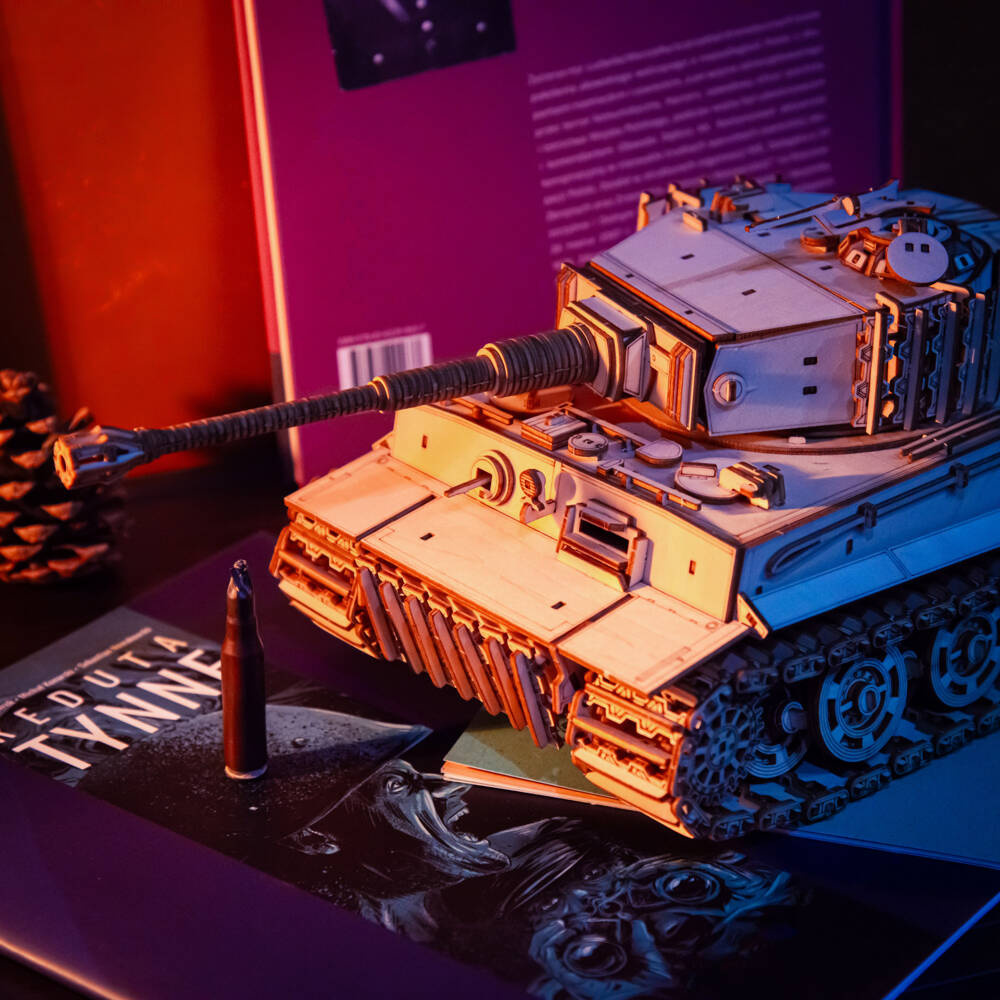Little Story Drewniane Puzzle Model 3D Czołg M4A3E8 Sherman World of Tanks 34,4x14,2x15,5cm | WOT01 pol_pl_Little-Story-Drewniane-Puzzle-Model-3D-Czolg-M4A3E8-Sherman-World-of-Tanks-34-4x14-2x15-5cm-WOT01-1016500_7
