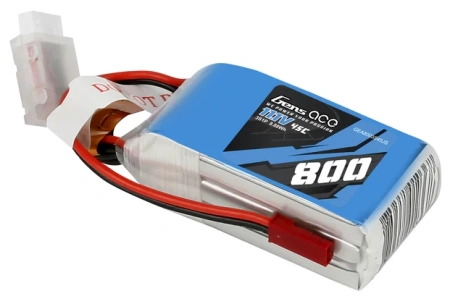 Akumulator LiPo 800mAh 11,1V 45C 3S1P JST BEC | GEA8003S45JS GENS ACE