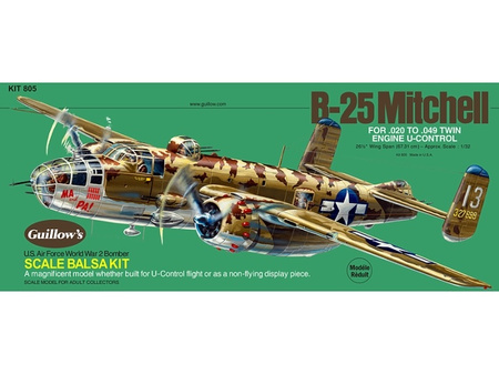 B-25 Mitchell 711mm - 805 Guillow