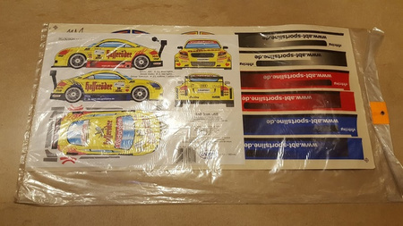 Naklejki do ABT Audi TT-R DMT 2002 1:10 - 69081 Carson