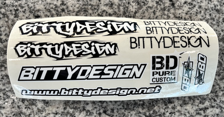 Karoseria 1:8 Mugen Fighter MBX-6 Buggy (różowa) | BDFGT-M002BT BITTY DESIGN