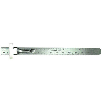 Linijka (stal nierdzewna) 15cm -  Excel 55677