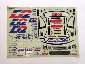 Naklejki (Benz Kyosho) | 39175-1 KYOSHO