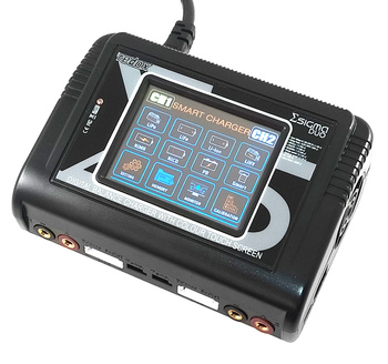 Ładowarka Dwuportowa Redox SIGMA DUO 2x150W z wbudowanym zasilaczem - dotykowy wyświetlacz