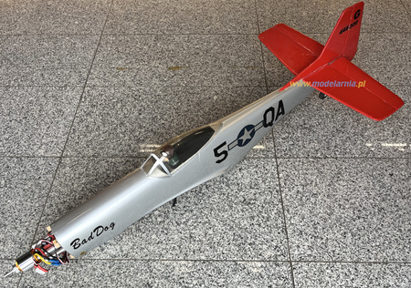 North American P-51 Mustang Red Tail kadłub (1060mm)