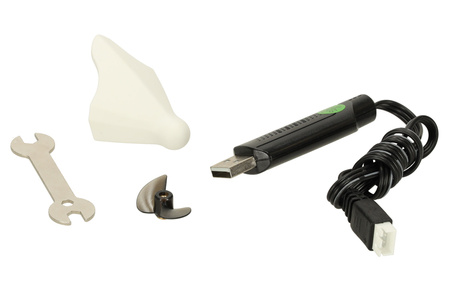 Motorówka zdalnie sterowana Q7 Illuminator (350mm) | KX3662 REVOLT