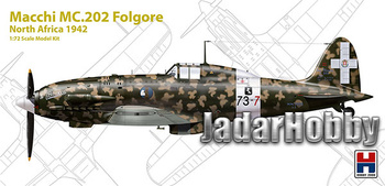 Macchi MC.202 Folgore - Afryka północna 1942 1:72 | 72006 HOBBY 2000
