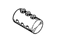 Złączka cięgien - potrójna (fi=3) - mpj2751
