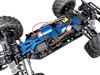 Monster Truck Viper XST 1:10 Szczotkowy Pomarańczowy | 706T BSD