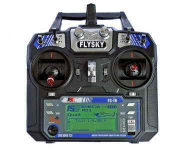 Aparatura FlySky FS-i6 6CH 2.4GHz + odbiornik FS-iA6B AFHDS 2A i-Bus PPM