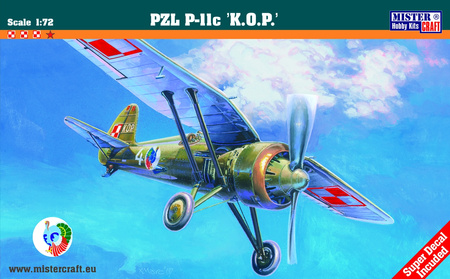PZL P-11c K.O.P. 1:72 | B-08 MISTERCRAFT