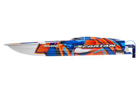 Spartan łódź zdalnie sterowana (pomarańczowa) | 57076-4O TRAXXAS