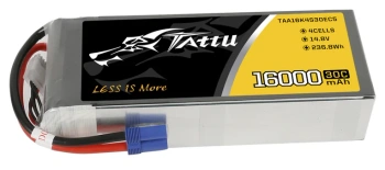 Akumulator LiPo 16000mAh 14,8V 30C 4S1P EC5 | TAA16K4S30EC5 TATTU