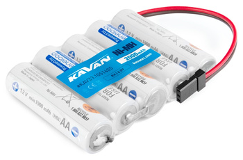 Akumulator NiMH 2000mAh 6V 5xAA Eneloop Sanyo RX JR Płaski | KAV33.1051405 KAVAN