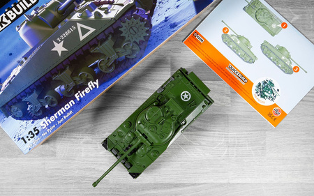 QUICKBUILD 1:35 Sherman Firefly Czołg z Klocków | J6042 AIRFIX