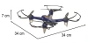 Dron RC Syma X31 Kamera HD 2K 4K 2,4GHz GPS 5G 2 Akumulatory