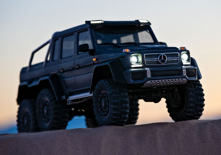 Traxxas TRX-6 Mercedes-Benz G 63 AMG 6X6 1:10 Srebrny Model RC Samochód Zdalnie Sterowany | 88296-4-SLVR