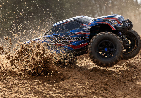TRAXXAS X-MAXX 8S 1/5 (niebieski) | 77096-4-BLUE