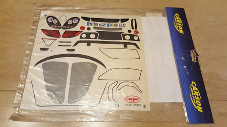 Naklejki do Porsche Carrera GT 1:10 - 69196 Carson